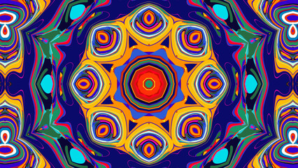 Mesmerizing, looping kaleidoscopic animation of grey and black spiraling fractal patterns, creating a trippy, psychedelic tunnel or hypnotic vortex background. 