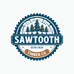 Sawtooth logo design