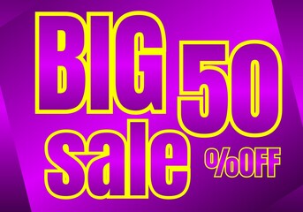 Modern sale banner design, discount promotion and business marketing advertising.