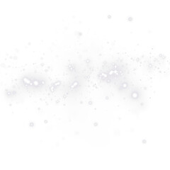 White Sparkle PNG with Transparent Overlay Effect on transparent background