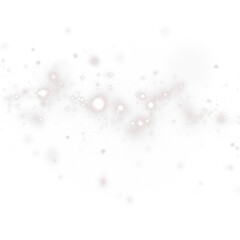 Glowing PNG Overlay with Shimmering Stardust on transparent background
