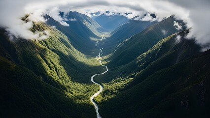 Mountain Valley Breathes Again” – Drone Aerial