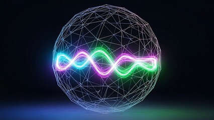 “bright particle burst with neon beams, energetic abstract explosion, futuristic motion