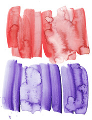 Abstract Watercolour Painting Stain 