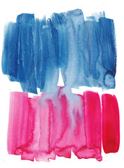 Abstract Watercolour Painting Stain 