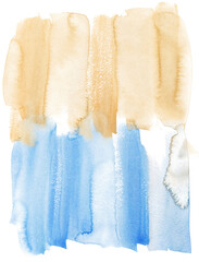 Abstract Watercolour Painting Stain 