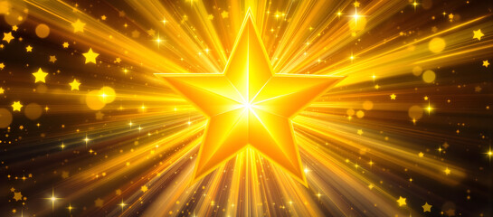 Glow bright light star, yellow sun rays, bokeh. png starlight sparkle with brilliant glow holiday magic burst illuminated lens vibrant beam dust shining.