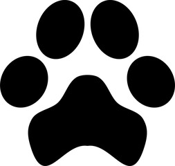 dog paw print paw print icon