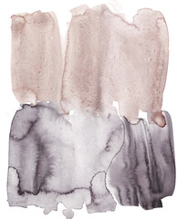 Abstract Watercolour Painting Stain 