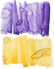 Abstract Watercolour Painting Stain 