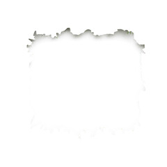 Obraz premium Lush vibrant green fir branches with sharp pine needles forming a decorative frame around transparent copy space, flat lay, bright studio lighting, elegant winter holiday design concept