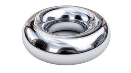 Shiny Silver Teapot: The image captures a lustrous, silver teapot, gleaming with a reflective surface that accentuates its elegant design and modern appeal. 