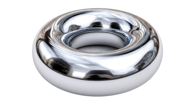 Shiny Silver Teapot: The image captures a lustrous, silver teapot, gleaming with a reflective surface that accentuates its elegant design and modern appeal. 