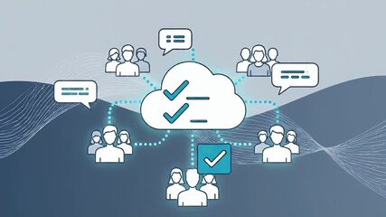 Cloud Computing Network with User Collaboration and Digital Document Sharing - Powered by Adobe