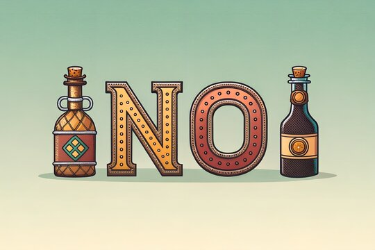 Say No to Alcohol 2025 Sobriety Benefits Campaign Health Awareness - Powered by Adobe