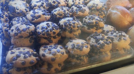 Cookies with chocolate chips