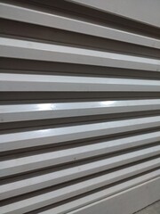 Air vents in gray. Supply and exhaust ventilation systems. Air conditioning elements.