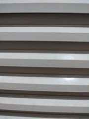 Air vents in gray. Supply and exhaust ventilation systems. Air conditioning elements.