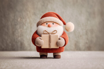 編みぐるみ風サンタクロース