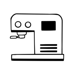 coffee machine illustration