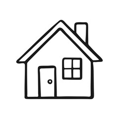 Simple Hand Drawn House Icon
