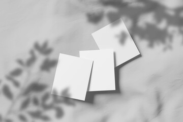 Realistic Printed Paper Photo Mockup for showcasing your design to clients