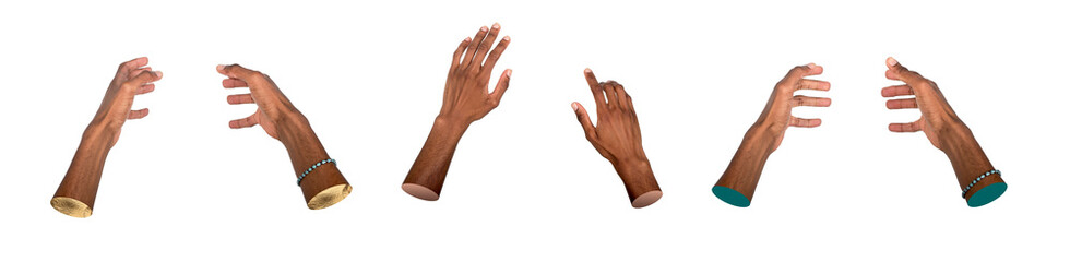 Hand gesture reaching out. Both hands open, fingers outstretched, positioned to take or hold