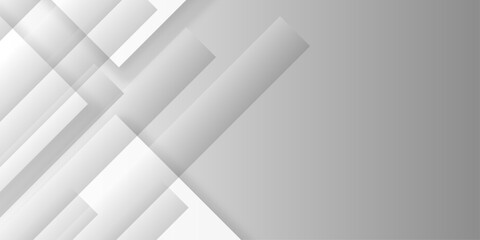 White and gray abstract white gradient transparent material in triangle color space technology concept geometric line vector background.	
