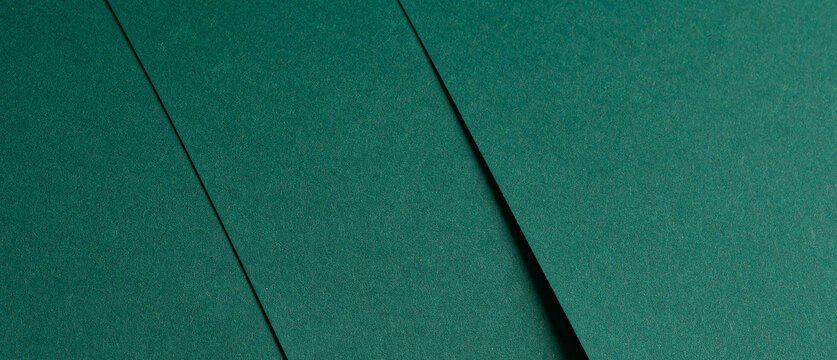turquoise emerald paper with aquamarine color. Chic green texture and fine material in modern