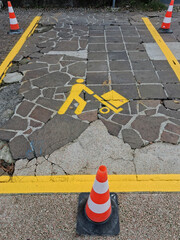 Parcheggio per carico e scarico per le attivit&agrave; commerciali nel centro storico della citt&agrave;