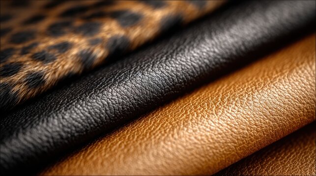 Made from materials like polyurethane or plant-based polymers, artificial leather mimics the look and feel of real leather while avoiding animal use.
