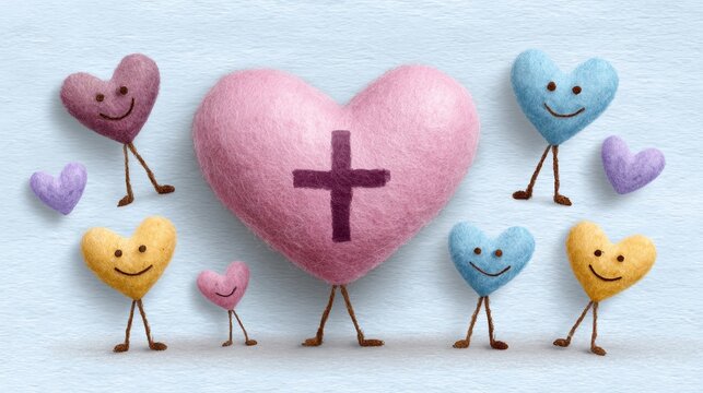 World Diabetes Day support network vector template featuring community resources, emotional help, connections