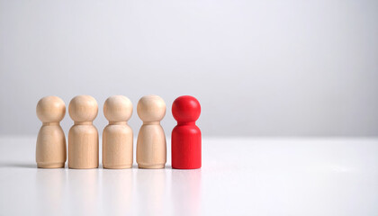 Strategy teamwork collaboration planning solution meeting goal success innovation brainstorming lead figure stands apart from group illustrating strategy teamwork collaboration planning solution