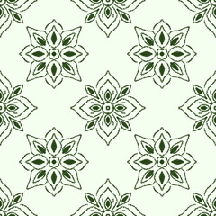 Fototapeta premium seamless pattern with flowers