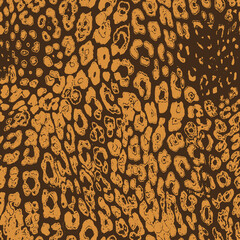 Modern abstract leopard print featuring hand-drawn animal skin textures in warm earthy tones. Ideal for fashion apparel, textiles, accessories, home décor, digital backgrounds, and contemporary.