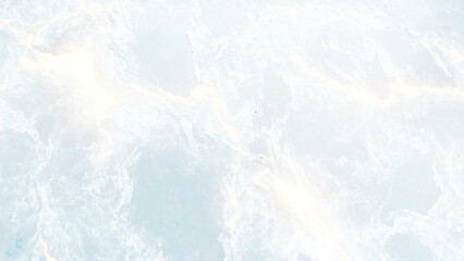 Blue marble texture background. Abstract watercolor or alcohol ink art blue white background with crackers. Pastel blue marble background