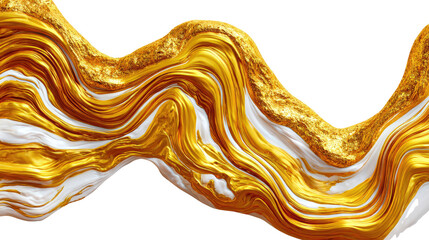 Golden Wave: An elegant and dynamic wave of shimmering gold flows gracefully, evoking feelings of luxury, wealth, and artistic expression. A perfect blend of opulence and artistic flair.