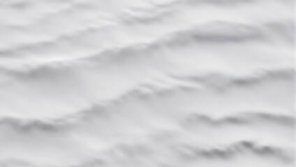 Obraz premium Minimalist abstract background of soft white snow texture with gentle waves.