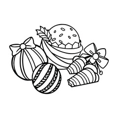 Holiday chocolate candies