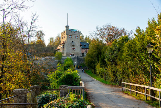 Frey Castle (Red Tower) in Salzburg - Austria