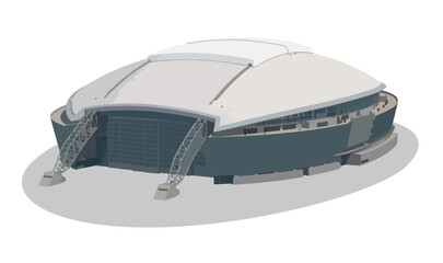 sport arena jeans icon logo sign art ball cup win team league design vector at t atandt and NFL Dallas jets Rams fans FIFA World Cup 2026 in United States America kick off goal Texas