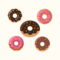 donut variant with sprinkle 