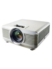White digital multimedia projector for crisp business visuals