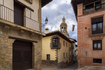 Exploring the charming streets of Rubielos de Mora, Spain