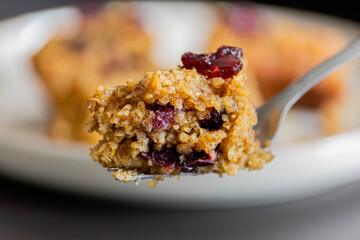 Baked Oat, Orange, and Cranberry Dish – Festive Holiday Breakfast