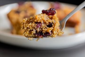 Baked Oat, Orange, and Cranberry Dish – Festive Holiday Breakfast