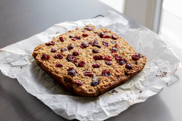 Baked Oat, Orange, and Cranberry Dish – Festive Holiday Breakfast