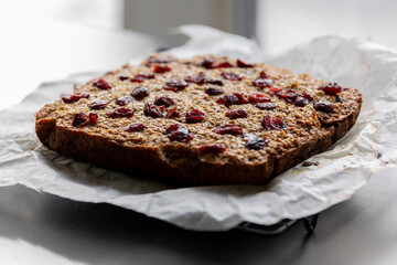 Baked Oat, Orange, and Cranberry Dish – Festive Holiday Breakfast