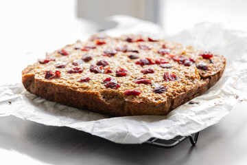 Baked Oat, Orange, and Cranberry Dish – Festive Holiday Breakfast