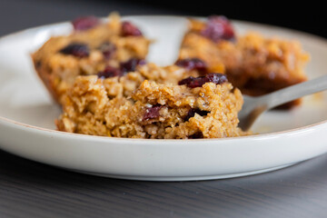 Baked Oat, Orange, and Cranberry Dish – Festive Holiday Breakfast